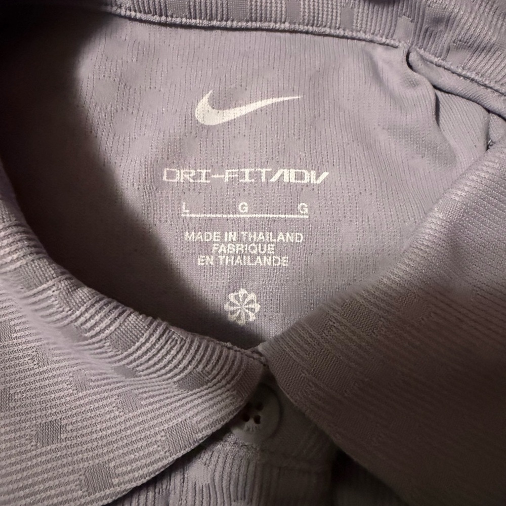 Nike Purple Sleeveless Polo Tank Top - Picture 5 of 6